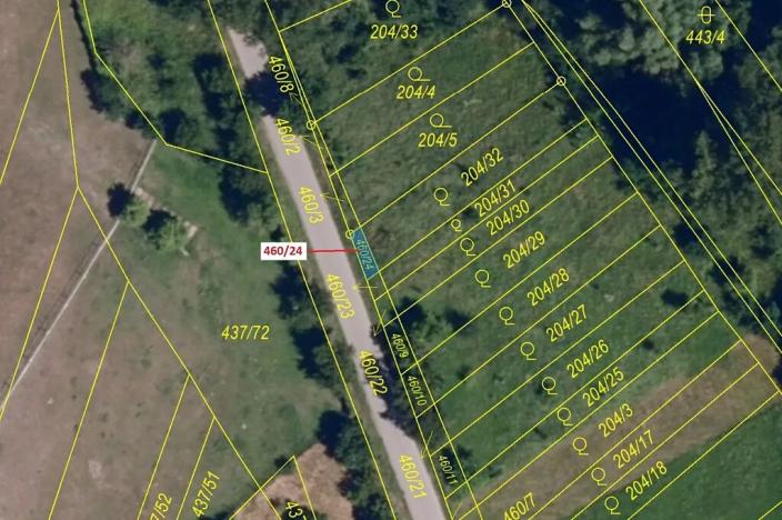 Dražba pozemku, Ivančice, 10 m2