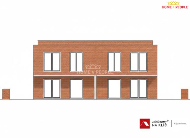 Prodej domu na klíč, Zlín, Nivy II, 118 m2