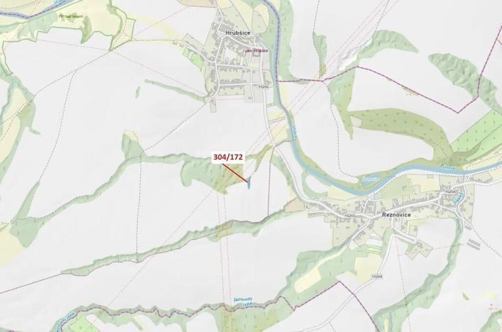 Dražba pozemku, Ivančice, 597 m2