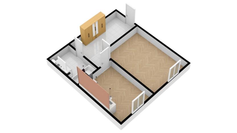 Pronájem bytu 2+kk, Liberec - Liberec IV-Perštýn, Revoluční, 45 m2