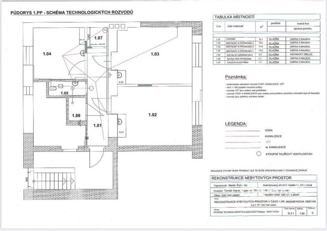 Pronájem komerční, Ústí nad Labem - Ústí nad Labem-centrum, Masarykova, 18 m2