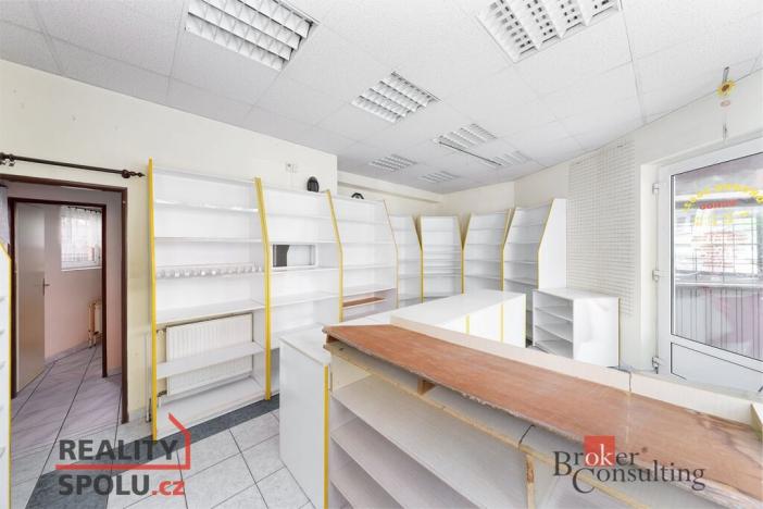 Pronájem obchodního prostoru, Kralupy nad Vltavou - Lobeček, Dr. E. Beneše, 58 m2