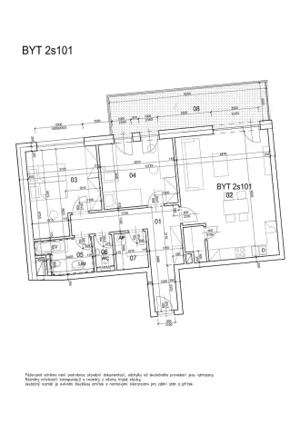 Prodej bytu 3+kk, Brno, Kleštínek, 90 m2