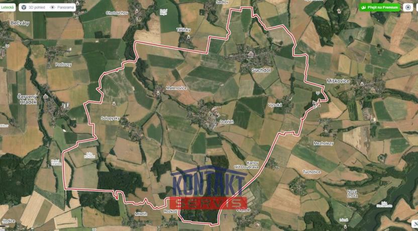 Prodej pole, Suchdol, 121476 m2