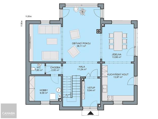 Prodej domu na klíč, Jílové u Prahy, 200 m2