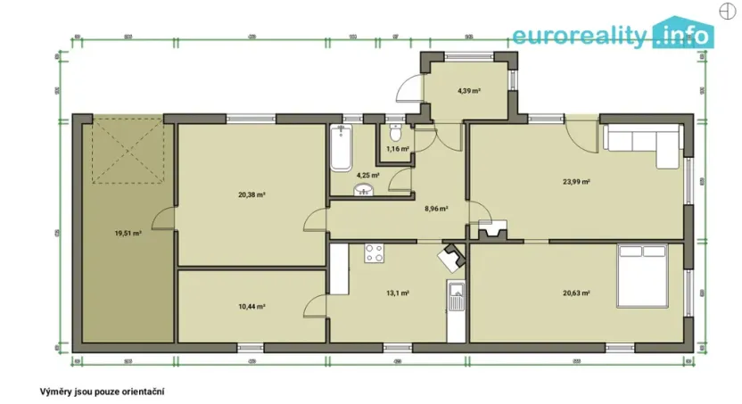 Prodej rodinného domu, Heřmanova Huť - Dolní Sekyřany, Dolní náves, 126 m2