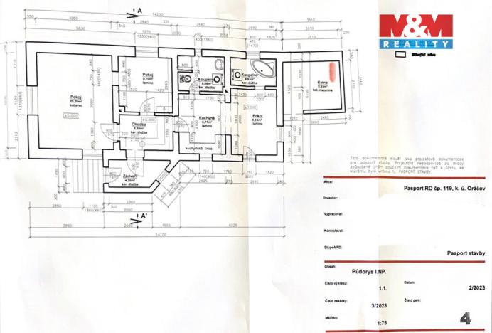 Prodej rodinného domu, Oráčov, 113 m2