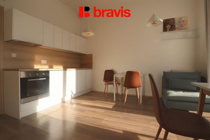 Pronájem bytu 1+kk, Brno - Zábrdovice, Spolková, 28 m2