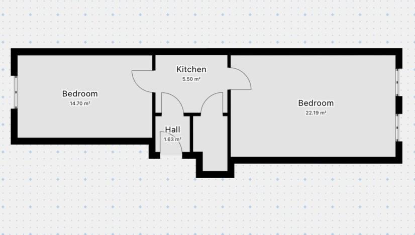 Pronájem bytu 2+kk, Praha - Žižkov, Víta Nejedlého, 43 m2