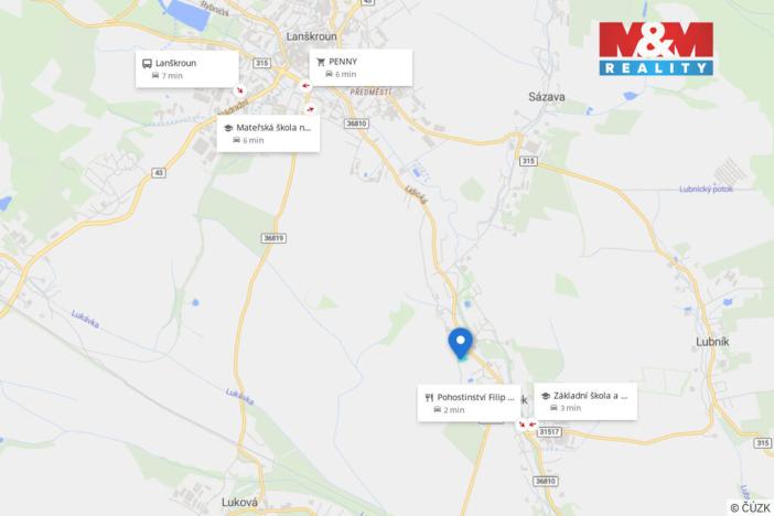 Prodej louky, Žichlínek, 5000 m2