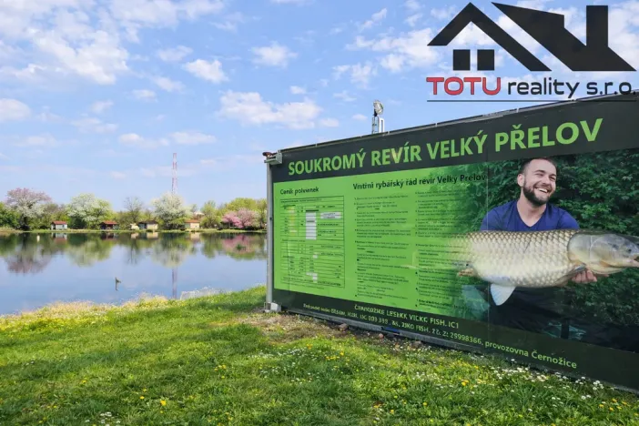 Prodej rybníku, Černožice, 44772 m2