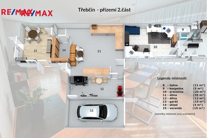 Prodej rodinného domu, Lutín, 320 m2