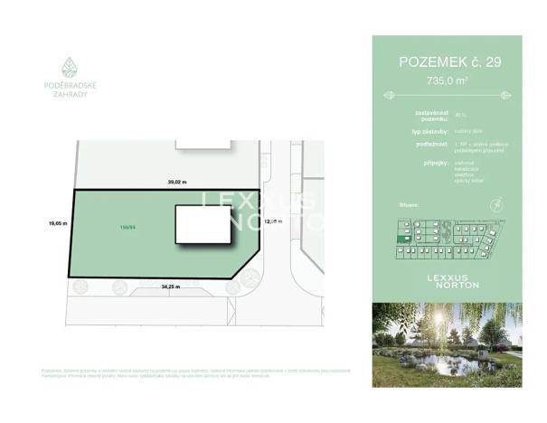 Prodej pozemku pro bydlení, Choťánky, 735 m2