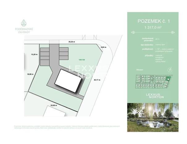 Prodej pozemku pro bydlení, Choťánky, 1317 m2