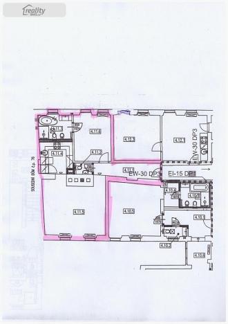 Pronájem bytu 2+1, Praha - Malá Strana, U lužického semináře, 74 m2