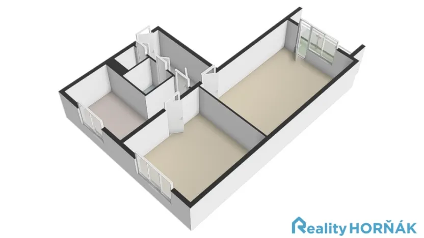 Prodej bytu 2+1, Praha - Malešice, Tuchorazská, 51 m2