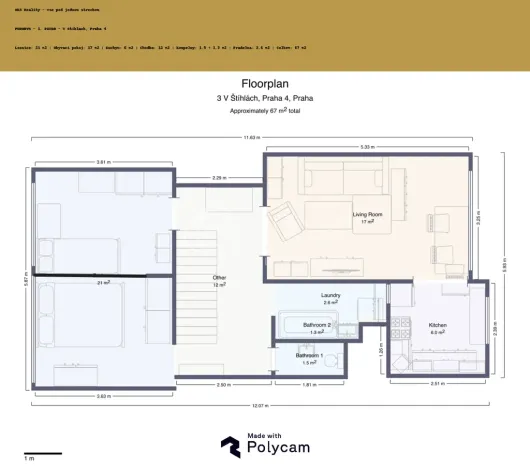 Prodej bytu 4+kk, Praha, V Štíhlách, 80 m2