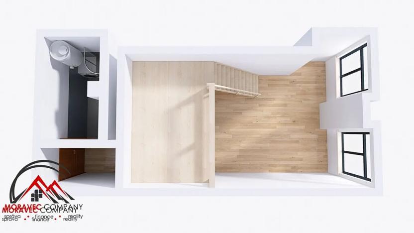 Pronájem bytu 1+kk, Ostrava, Palackého, 27 m2