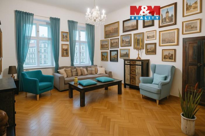 Prodej bytu 2+1, Praha - Smíchov, Janáčkovo nábřeží, 81 m2