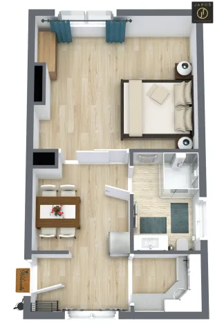 Pronájem bytu 1+kk, Ostravice, 28 m2