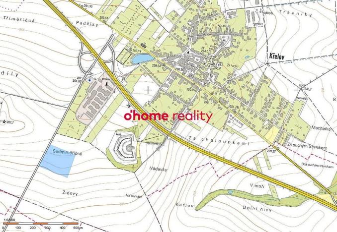 Prodej pole, Křelov-Břuchotín, 31871 m2