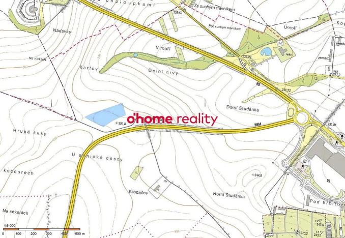 Prodej pole, Olomouc, 19983 m2