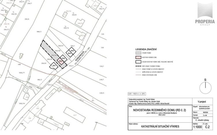 Prodej pozemku pro bydlení, Moravské Budějovice, Chelčického, 4997 m2