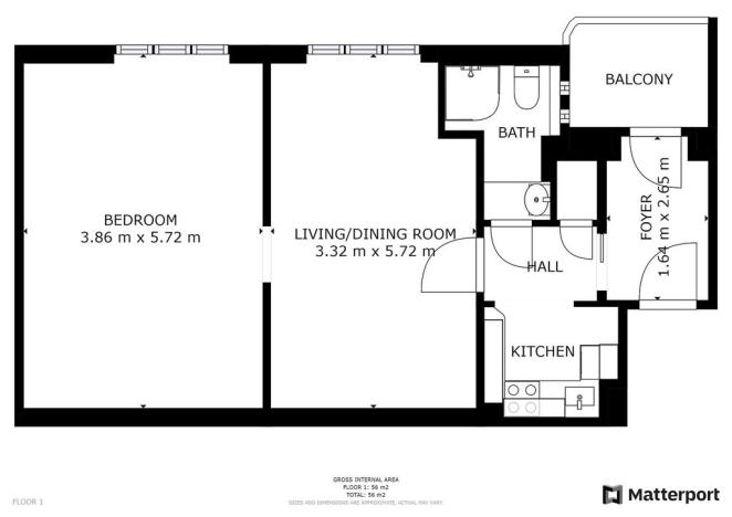 Pronájem bytu 2+1, Praha - Vršovice, Tolstého, 56 m2