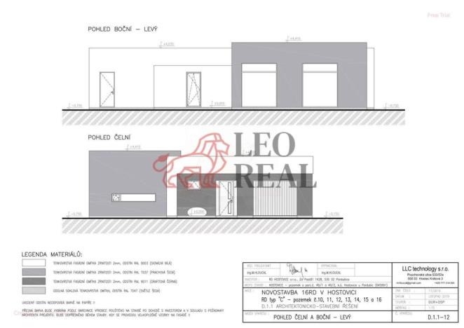 Prodej pozemku pro bydlení, Pardubice, 754 m2