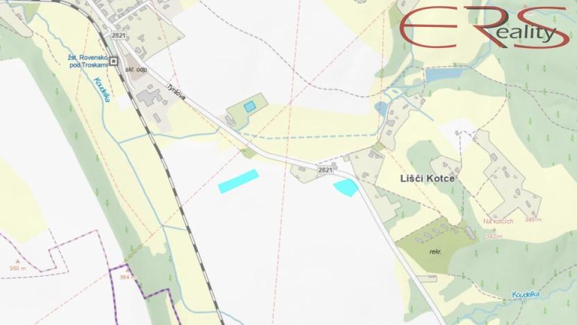 Prodej louky, Rovensko pod Troskami, 16112 m2