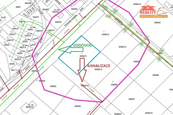 Prodej pozemku pro bydlení, Rychnov nad Kněžnou, 997 m2