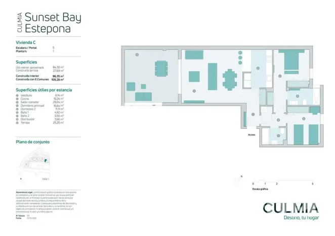 Prodej bytu 3+1, Estepona, Španělsko, Calle Obispo Jesús Catala Ibánez, 124 m2