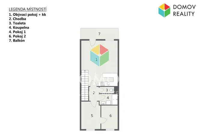 Prodej bytu 3+kk, Beroun - Beroun-Město, V Zahradách, 63 m2