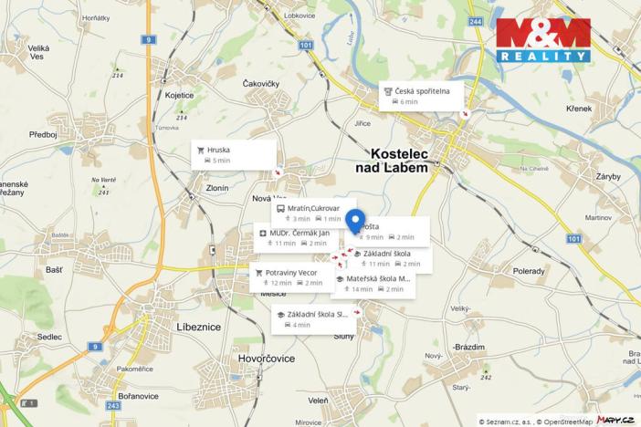 Pronájem bytu 2+kk, Mratín, Brandýská, 45 m2