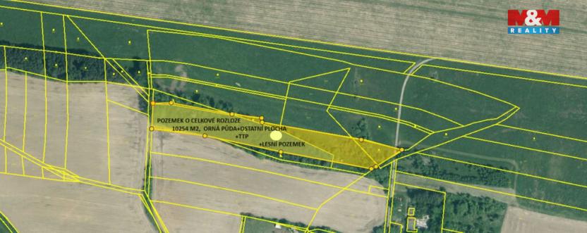 Prodej komerčního pozemku, Homole, 10254 m2