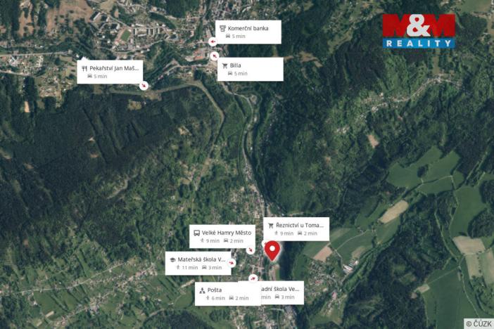 Prodej bytu 2+1, Velké Hamry, 61 m2