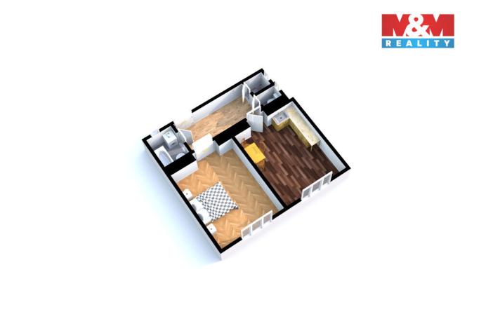 Prodej bytu 2+kk, Praha - Dejvice, Kafkova, 56 m2