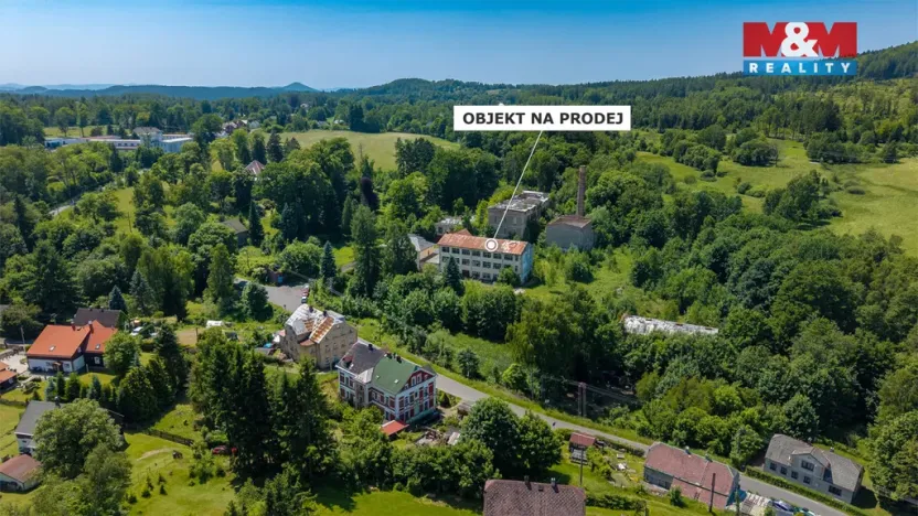 Prodej komerční nemovitosti, Krásná Lípa - Zahrady, 1605 m2