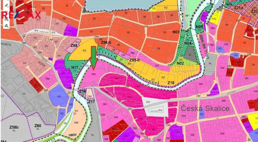 Prodej výrobních prostor, Česká Skalice, E. Beneše, 15000 m2