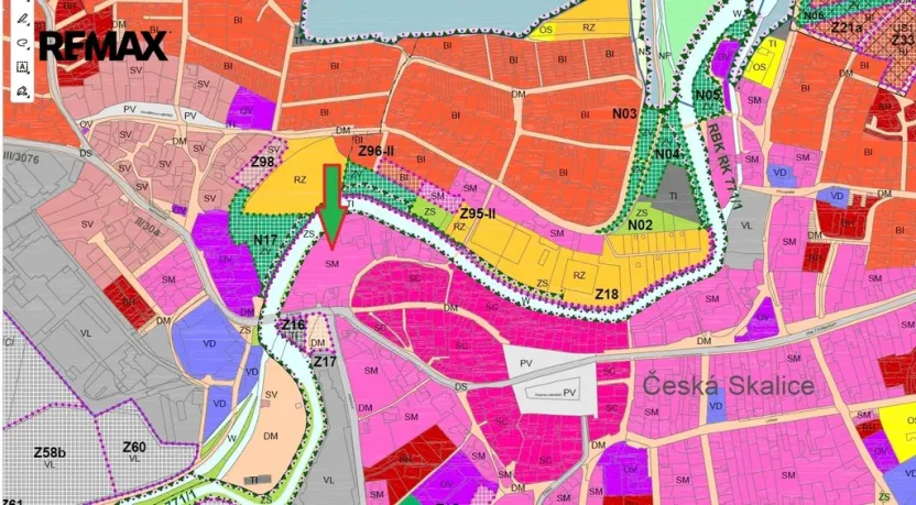 Prodej výrobních prostor, Česká Skalice, E. Beneše, 15001 m2