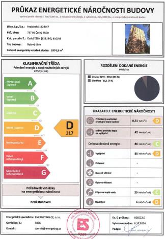 Prodej bytu 1+1, Český Těšín, Hrabinská, 40 m2