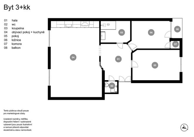 Prodej bytu 3+kk, Praha - Josefov, Dušní, 94 m2