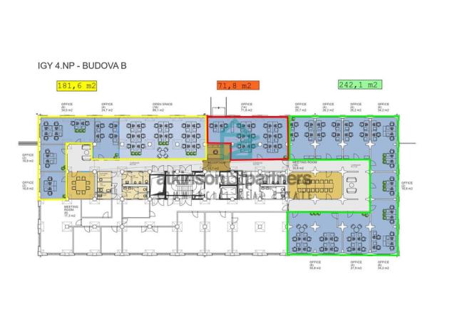 Pronájem kanceláře, České Budějovice - České Budějovice 3, Pražská tř., 100 m2