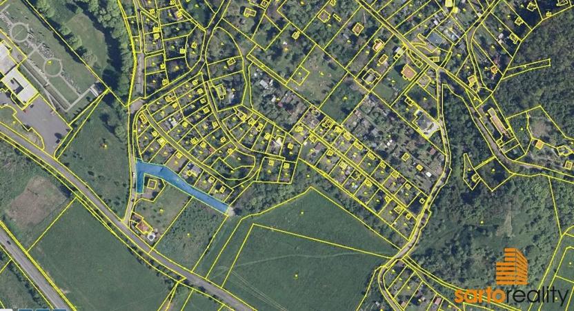 Prodej zahrady, Bystřany, 1491 m2