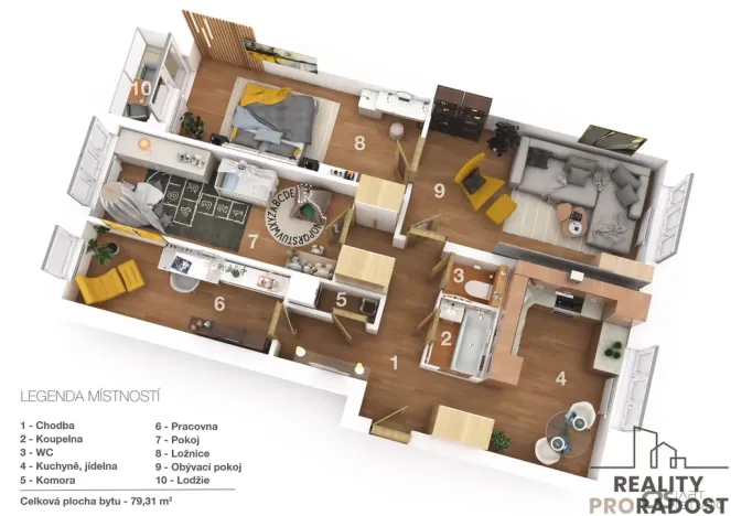 Prodej bytu 4+1, Ostrava, Františka Formana, 80 m2