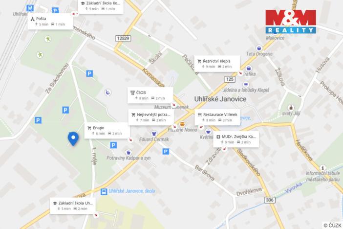 Prodej bytu 3+1, Uhlířské Janovice, 1. máje, 70 m2