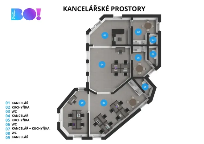 Pronájem obchodního prostoru, Třinec, Kopernikova, 150 m2