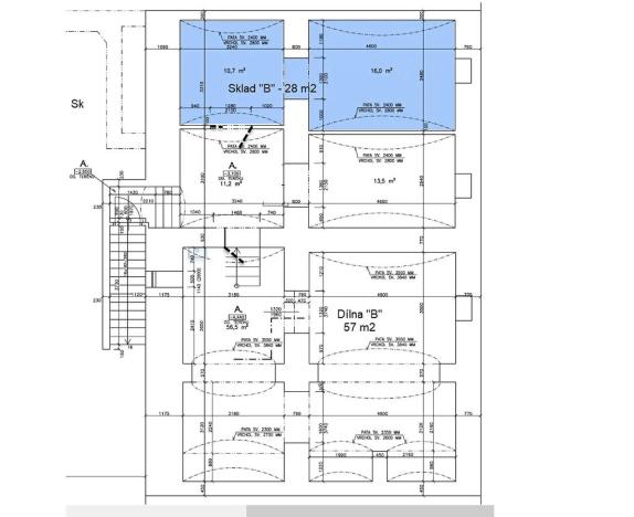 Pronájem skladu, Praha - Žižkov, Husitská, 28 m2