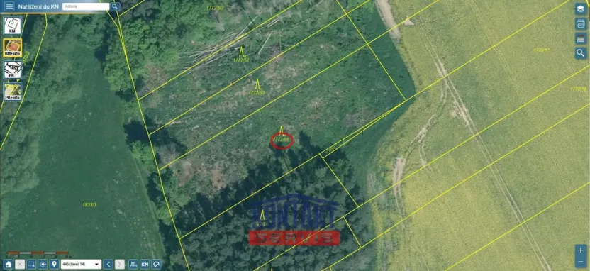 Prodej lesa, Sepekov, 2934 m2