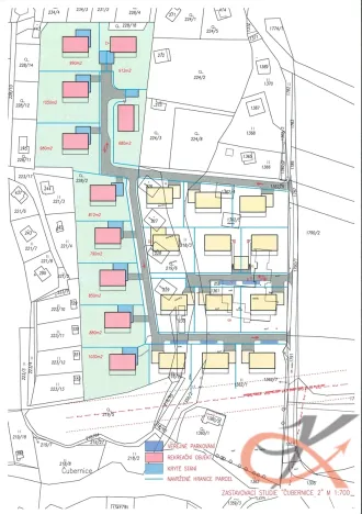 Prodej pozemku pro bydlení, Ohrozim, 849 m2